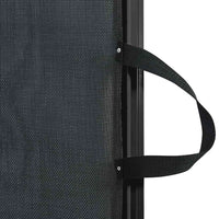 Retractable Dog Gate - 125 cm Wide, Powder-Coated Iron
