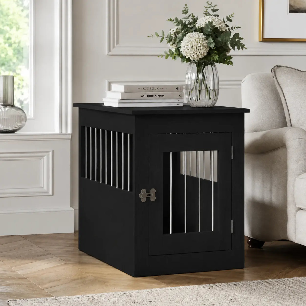 Dog Crate Furniture - Engineered Wood Side Table