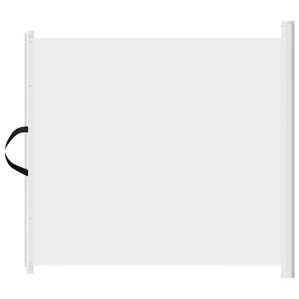 Retractable Dog Gate - 125 cm Wide, Powder-Coated Iron