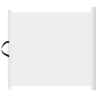 Retractable Dog Gate - 125 cm Wide, Powder-Coated Iron